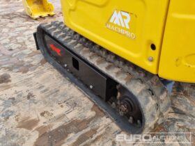 2024 Machpro MP15 Micro Excavators For Auction: Leeds, UK – 30th April, 1st, 2nd & 3rd May 25 full
