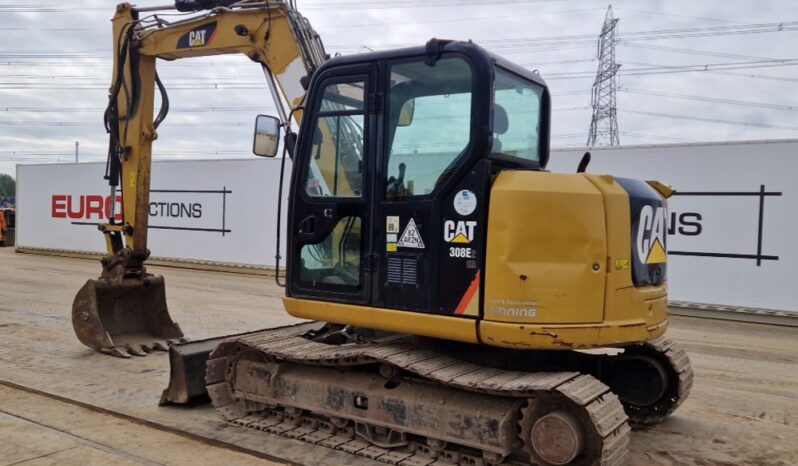 2016 CAT 308E2CR 6 Ton+ Excavators For Auction: Leeds, UK – 30th April, 1st, 2nd & 3rd May 25 full