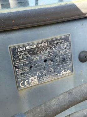 2014 Linde H50D 5 Ton Diesel Forklift Truck For Auction on 2025-05-13 Ref: 5083/7 For Auction on 2025-05-13 full