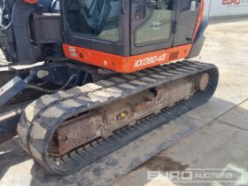 2018 Kubota KX080-4A 6 Ton+ Excavators For Auction: Leeds, UK – 30th April, 1st, 2nd & 3rd May 25 full