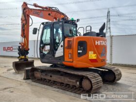 2021 Hitachi ZX135USBL-6 10 Ton+ Excavators For Auction: Leeds, UK – 30th April, 1st, 2nd & 3rd May 25 full