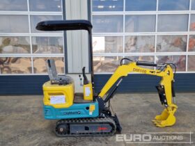 Unused 2024 DigMaster DM100 Micro Excavators For Auction: Leeds, UK – 30th April, 1st, 2nd & 3rd May 25 full
