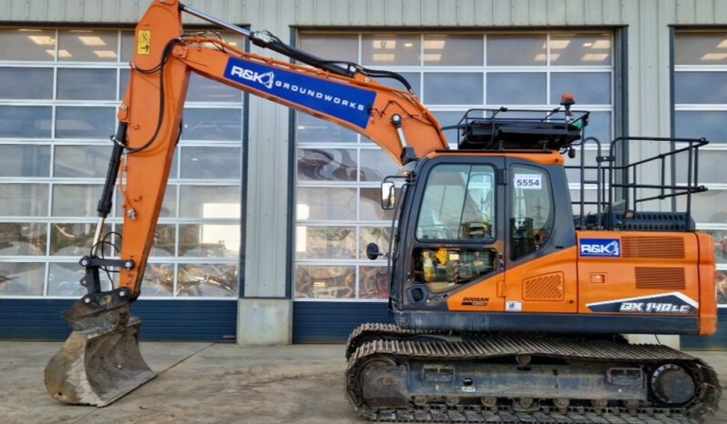2022 Doosan DX140LC-7 10 Ton+ Excavators For Auction: Leeds, UK – 30th April, 1st, 2nd & 3rd May 25 full