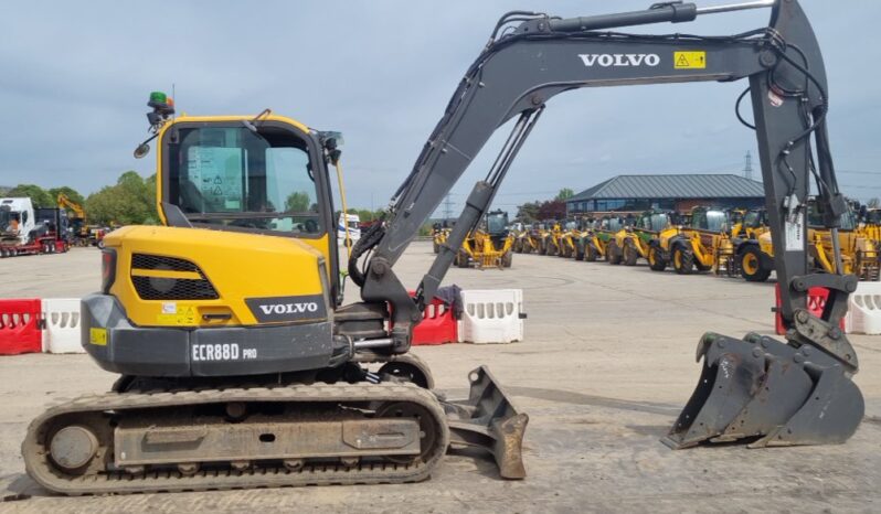 2021 Volvo ECR88D 6 Ton+ Excavators For Auction: Leeds, UK – 30th April, 1st, 2nd & 3rd May 25 full