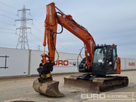2021 Hitachi ZX135USBL-6 10 Ton+ Excavators For Auction: Leeds, UK – 30th April, 1st, 2nd & 3rd May 25