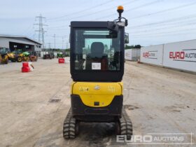 2016 Yanmar SV18 Mini Excavators For Auction: Leeds, UK – 30th April, 1st, 2nd & 3rd May 25 full