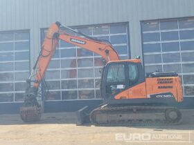 2021 Doosan DX140LC-5 10 Ton+ Excavators For Auction: Leeds, UK – 30th April, 1st, 2nd & 3rd May 25 full