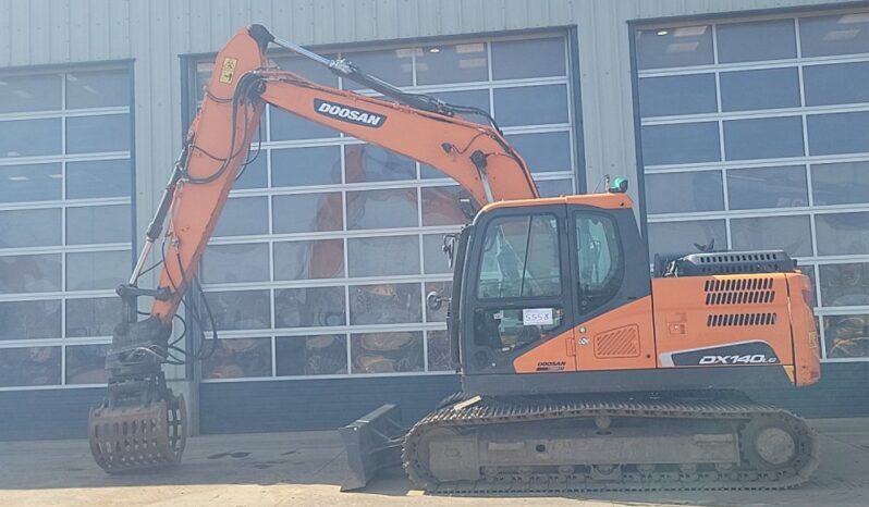 2021 Doosan DX140LC-5 10 Ton+ Excavators For Auction: Leeds, UK – 30th April, 1st, 2nd & 3rd May 25 full