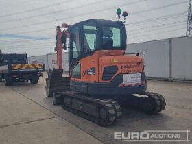 2021 Doosan DX62R-3 6 Ton+ Excavators For Auction: Leeds, UK – 30th April, 1st, 2nd & 3rd May 25 full