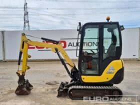 2016 Yanmar SV18 Mini Excavators For Auction: Leeds, UK – 30th April, 1st, 2nd & 3rd May 25 full