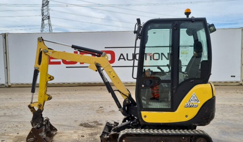 2016 Yanmar SV18 Mini Excavators For Auction: Leeds, UK – 30th April, 1st, 2nd & 3rd May 25 full