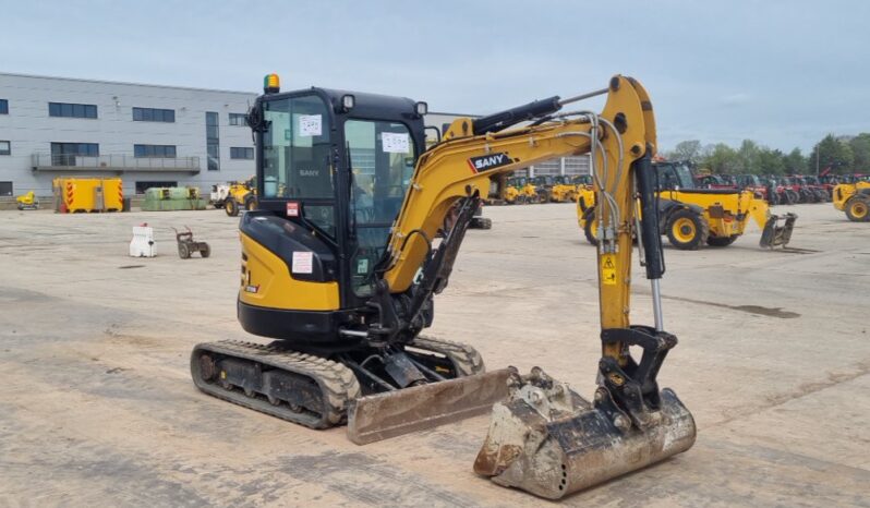 2023 Sany SY26U Mini Excavators For Auction: Leeds, UK – 30th April, 1st, 2nd & 3rd May 25 full