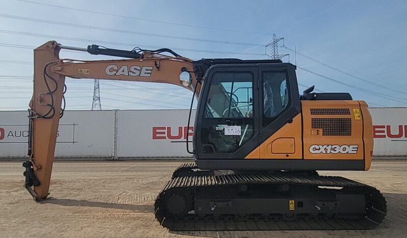 Unused Case CX130E 10 Ton+ Excavators For Auction: Leeds, UK – 30th April, 1st, 2nd & 3rd May 25 full