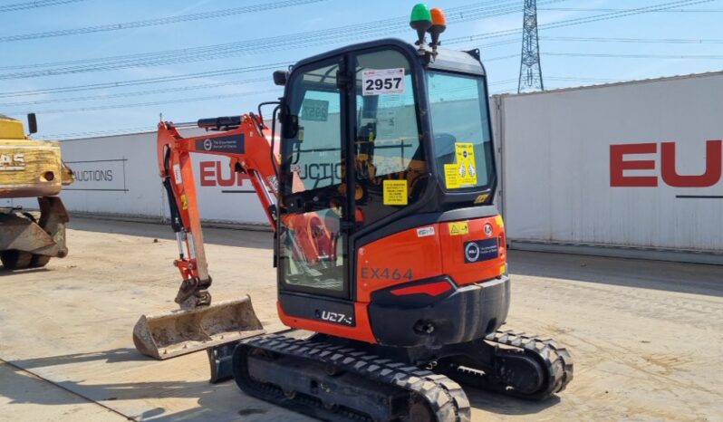 2020 Kubota U27-4 Mini Excavators For Auction: Leeds, UK – 30th April, 1st, 2nd & 3rd May 25 full