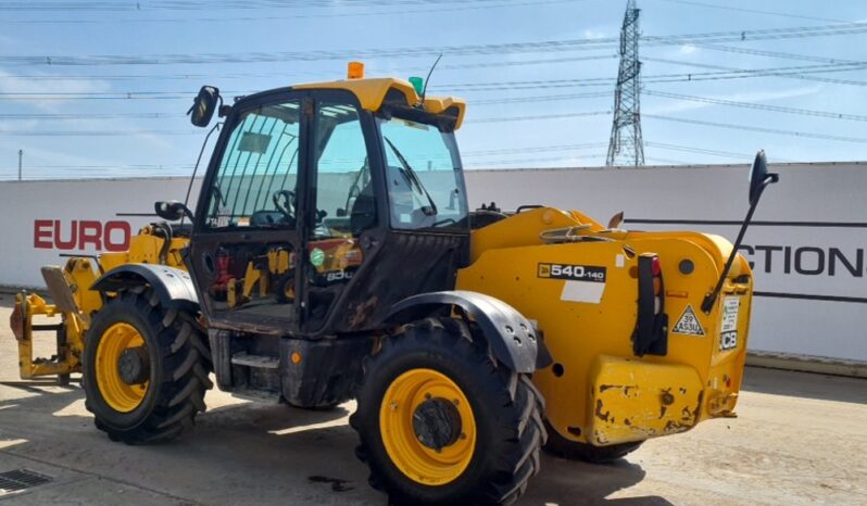 2018 JCB 540-140 Hi Viz Telehandlers For Auction: Leeds, UK – 30th April, 1st, 2nd & 3rd May 25 full