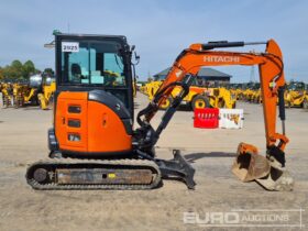 2023 Hitachi ZX33U-6-CX Mini Excavators For Auction: Leeds, UK – 30th April, 1st, 2nd & 3rd May 25 full