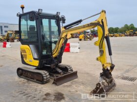 2016 Yanmar SV18 Mini Excavators For Auction: Leeds, UK – 30th April, 1st, 2nd & 3rd May 25 full