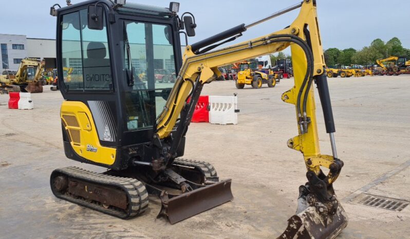 2016 Yanmar SV18 Mini Excavators For Auction: Leeds, UK – 30th April, 1st, 2nd & 3rd May 25 full