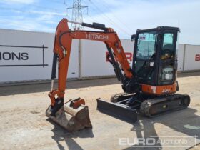 2023 Hitachi ZX33U-6-CX Mini Excavators For Auction: Leeds, UK – 30th April, 1st, 2nd & 3rd May 25