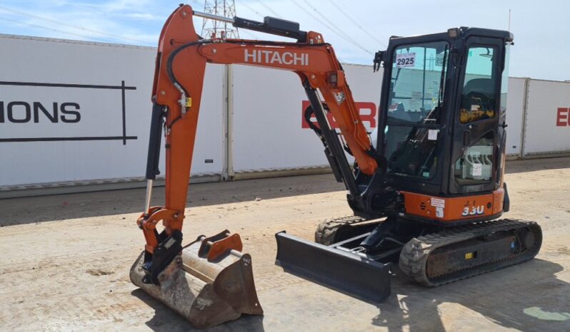 2023 Hitachi ZX33U-6-CX Mini Excavators For Auction: Leeds, UK – 30th April, 1st, 2nd & 3rd May 25