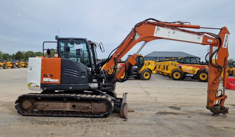 2020 Hitachi ZX85USB-6 6 Ton+ Excavators For Auction: Leeds, UK – 30th April, 1st, 2nd & 3rd May 25 full