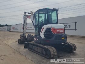 2023 Bobcat E55z Mini Excavators For Auction: Leeds, UK – 30th April, 1st, 2nd & 3rd May 25 full