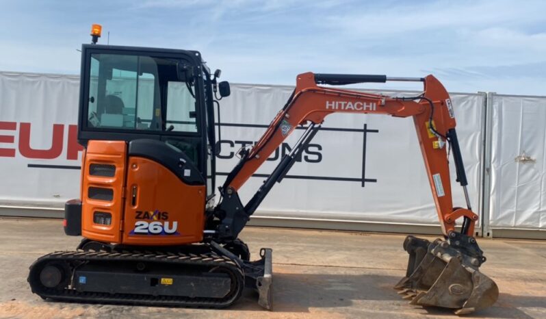 2024 Hitachi ZX26U-6 CLR Mini Excavators For Auction: Dromore, NI – 16th & 17th May 2025 For Auction on 2025-05-17 full