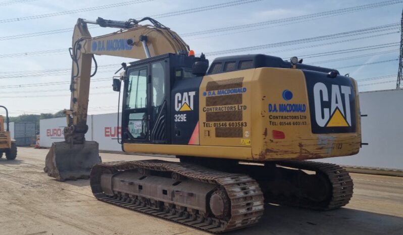 2015 CAT 329EL 20 Ton+ Excavators For Auction: Leeds, UK – 30th April, 1st, 2nd & 3rd May 25 full