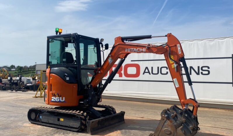 2024 Hitachi ZX26U-6 CLR Mini Excavators For Auction: Dromore, NI – 16th & 17th May 2025 For Auction on 2025-05-17 full