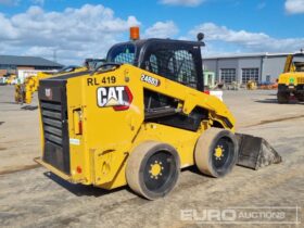 2019 CAT 246D3 Skidsteer Loaders For Auction: Leeds, UK – 30th April, 1st, 2nd & 3rd May 25 full