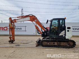 2020 Hitachi ZX85USB-6 6 Ton+ Excavators For Auction: Leeds, UK – 30th April, 1st, 2nd & 3rd May 25 full