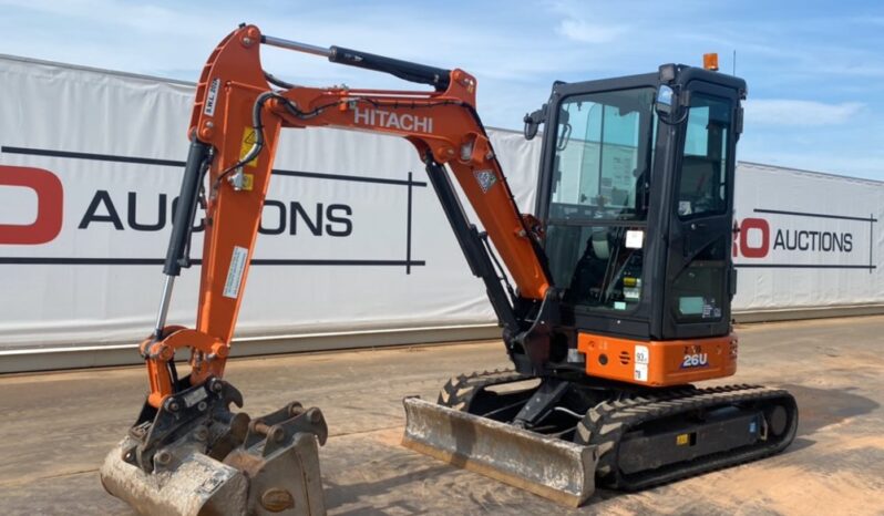 2024 Hitachi ZX26U-6 CLR Mini Excavators For Auction: Dromore, NI – 16th & 17th May 2025 For Auction on 2025-05-17