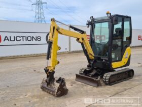 2016 Yanmar SV18 Mini Excavators For Auction: Leeds, UK – 30th April, 1st, 2nd & 3rd May 25