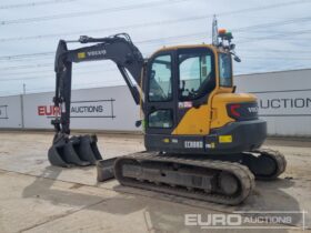 2021 Volvo ECR88D 6 Ton+ Excavators For Auction: Leeds, UK – 30th April, 1st, 2nd & 3rd May 25 full