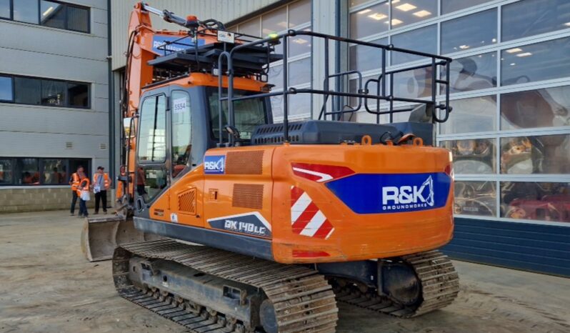 2022 Doosan DX140LC-7 10 Ton+ Excavators For Auction: Leeds, UK – 30th April, 1st, 2nd & 3rd May 25 full