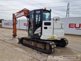 2020 Hitachi ZX85USB-6 6 Ton+ Excavators For Auction: Leeds, UK – 30th April, 1st, 2nd & 3rd May 25 full