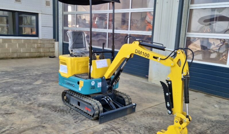 Unused 2024 DigMaster DM100 Micro Excavators For Auction: Leeds, UK – 30th April, 1st, 2nd & 3rd May 25 full
