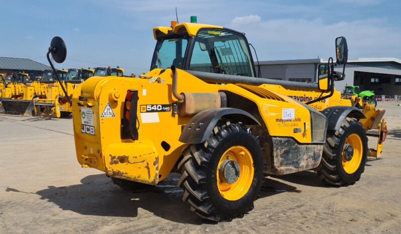 2018 JCB 540-140 Hi Viz Telehandlers For Auction: Leeds, UK – 30th April, 1st, 2nd & 3rd May 25 full