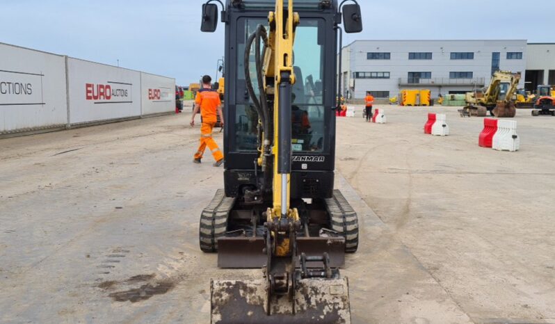 2016 Yanmar SV18 Mini Excavators For Auction: Leeds, UK – 30th April, 1st, 2nd & 3rd May 25 full