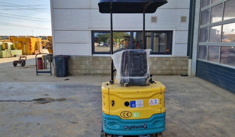 Unused 2024 DigMaster DM100 Micro Excavators For Auction: Leeds, UK – 30th April, 1st, 2nd & 3rd May 25 full