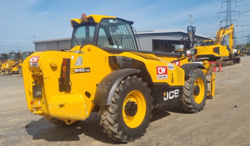 2021 JCB 540-140 Hi Viz Telehandlers For Auction: Leeds, UK – 30th April, 1st, 2nd & 3rd May 25 full