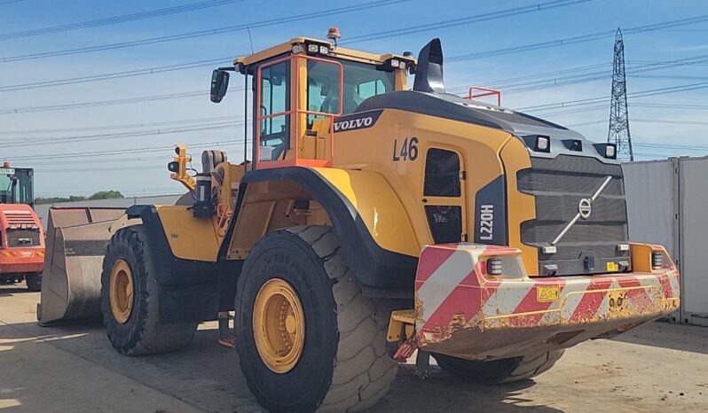 2019 Volvo L220H Wheeled Loaders For Auction: Leeds, UK – 30th April, 1st, 2nd & 3rd May 25 full