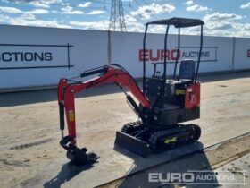 Unused 2024 JPC HT12 Micro Excavators For Auction: Leeds, UK – 30th April, 1st, 2nd & 3rd May 25