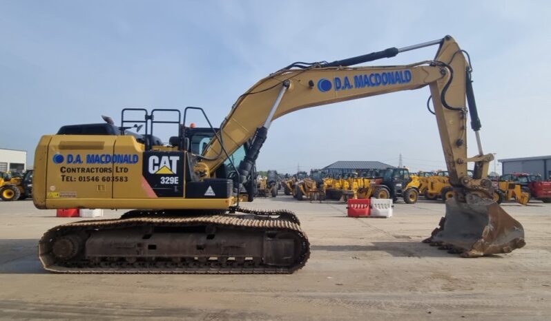 2015 CAT 329EL 20 Ton+ Excavators For Auction: Leeds, UK – 30th April, 1st, 2nd & 3rd May 25 full