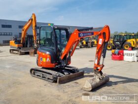 2020 Kubota U27-4 Mini Excavators For Auction: Leeds, UK – 30th April, 1st, 2nd & 3rd May 25 full