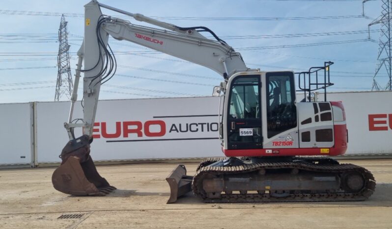 2019 Takeuchi TB2150R 10 Ton+ Excavators For Auction: Leeds, UK – 30th April, 1st, 2nd & 3rd May 25 full