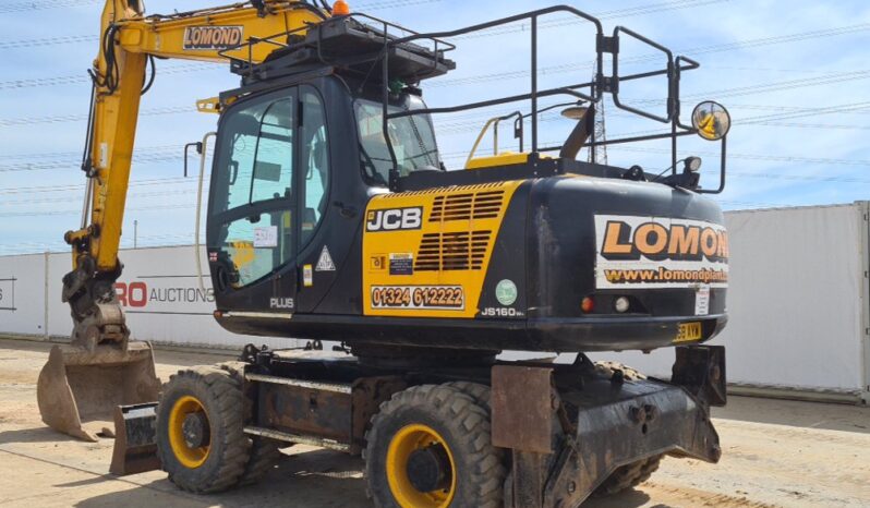 2019 JCB JS160W Wheeled Excavators For Auction: Leeds, UK – 30th April, 1st, 2nd & 3rd May 25 full