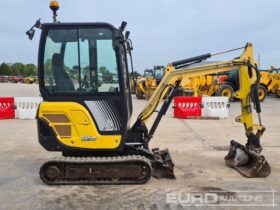 2016 Yanmar SV18 Mini Excavators For Auction: Leeds, UK – 30th April, 1st, 2nd & 3rd May 25 full
