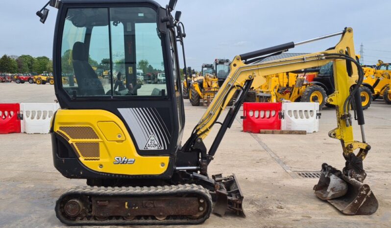 2016 Yanmar SV18 Mini Excavators For Auction: Leeds, UK – 30th April, 1st, 2nd & 3rd May 25 full