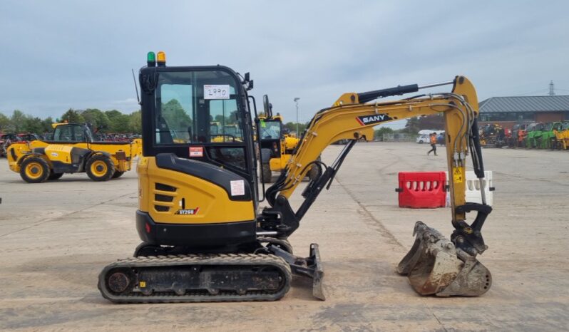 2023 Sany SY26U Mini Excavators For Auction: Leeds, UK – 30th April, 1st, 2nd & 3rd May 25 full